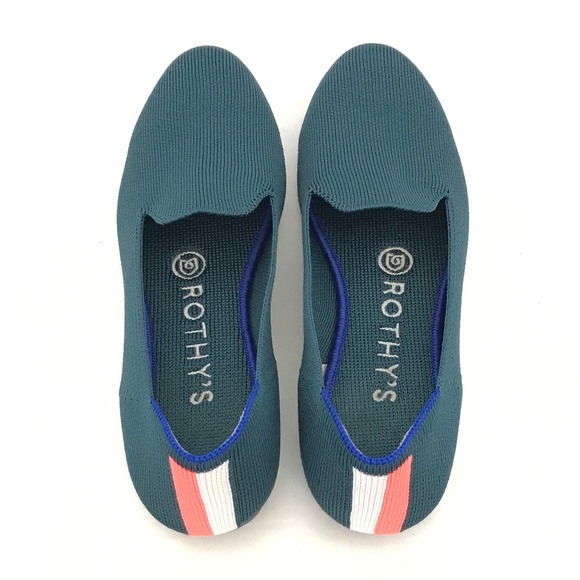 ROTHY’S The Loafer Bottle Blue Retired Women’s Size 6 - Picture 1 of 16